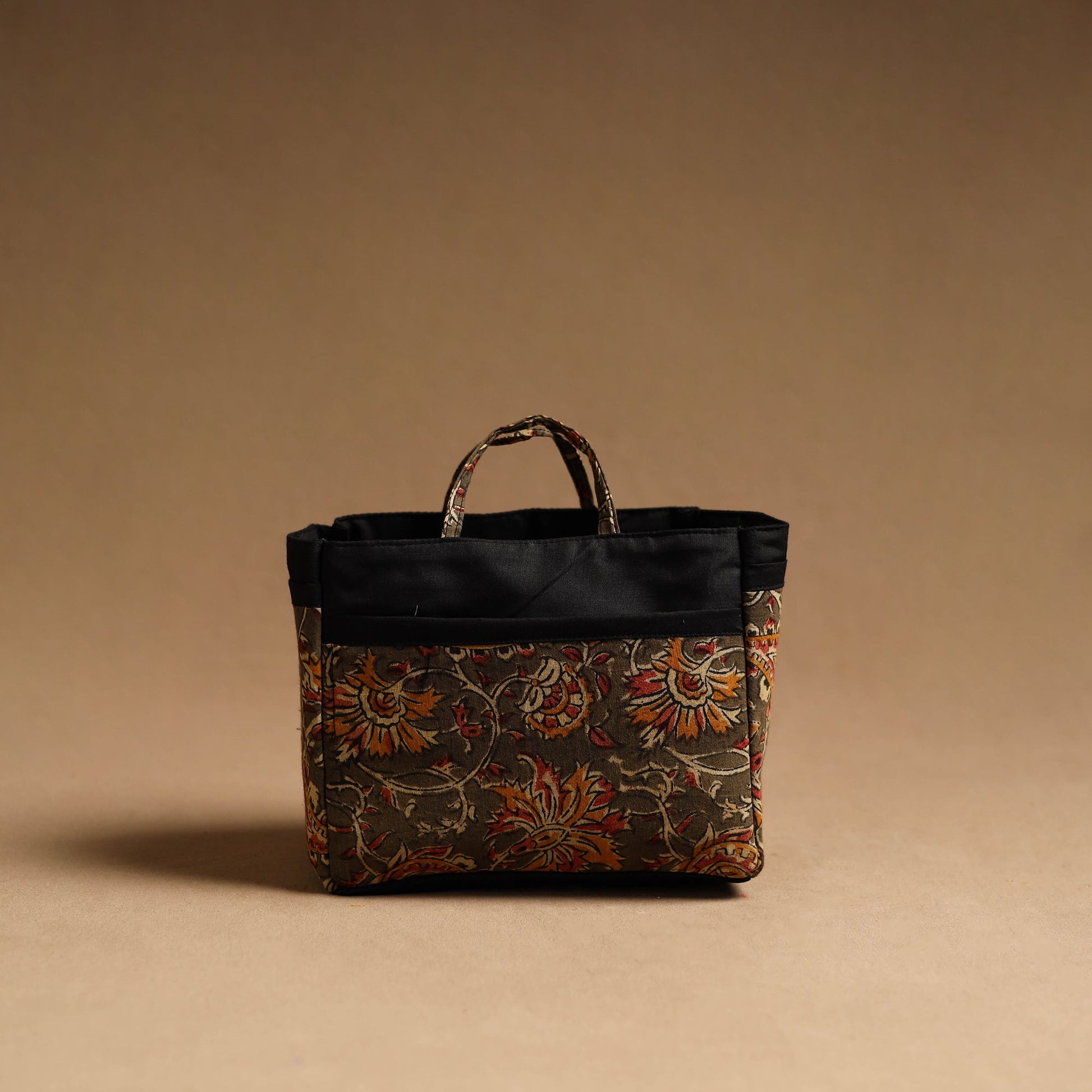 Brown - Handmade Cotton Multipurpose Cosmetic/Toiletry Bag 13