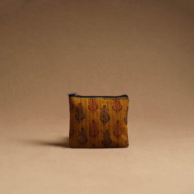 Brown - Handmade Cotton Multipurpose Utility Pouches (set of 3) 02