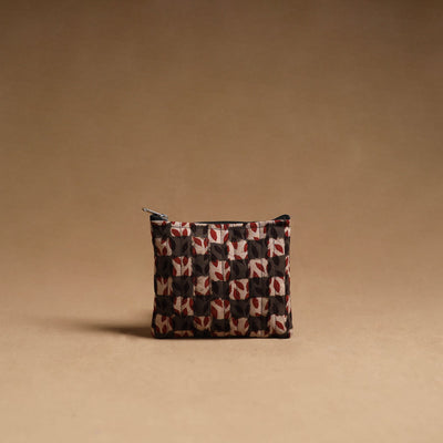 Brown - Handmade Cotton Multipurpose Utility Pouches (set of 3) 07
