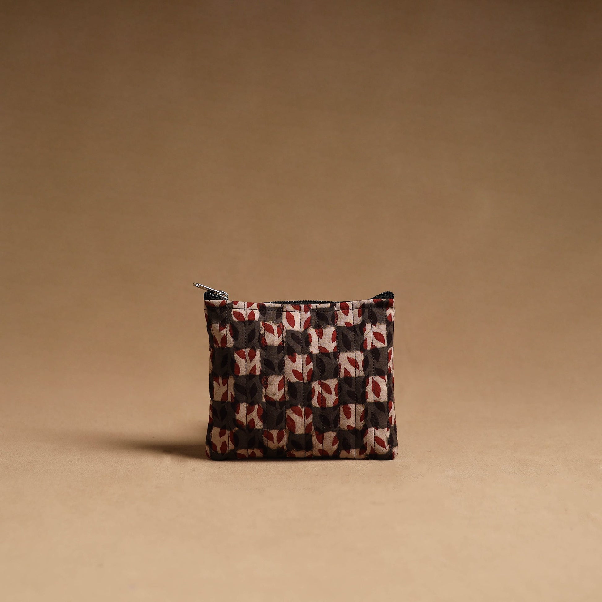 Brown - Handmade Cotton Multipurpose Utility Pouches (set of 3) 07