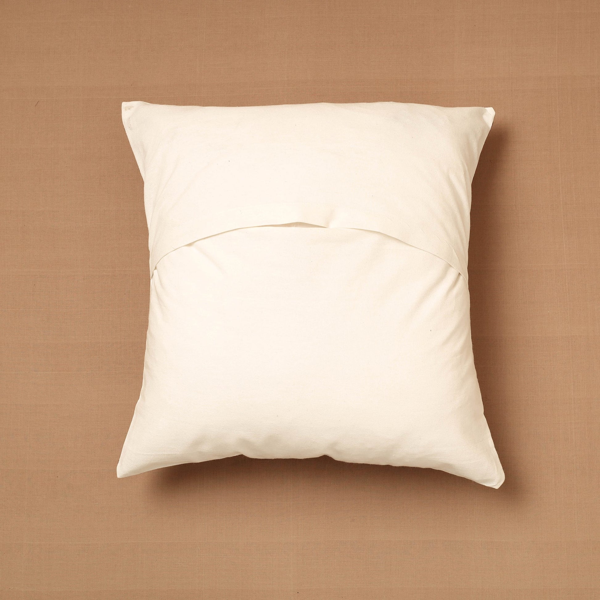 Block Print Cotton Sanganeri Cushion Cover (16 x 16 in)