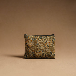 Brown - Handmade Cotton Multipurpose Utility Pouches (set of 3) 14
