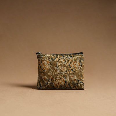 Brown - Handmade Cotton Multipurpose Utility Pouches (set of 3) 14