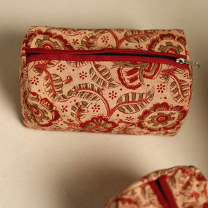 Beige - Multipurpose Handmade Toiletry Bags (Set of 3) 26