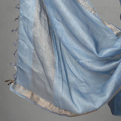 3pc Linen Silk Handloom Plain Dress Material 10