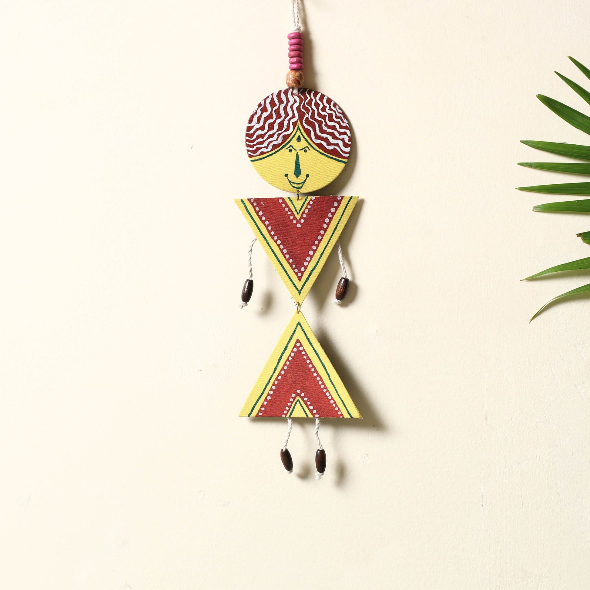Bishnupur Handpainted Fabric Wall Hanging