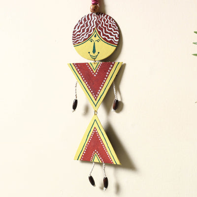 Bishnupur Handpainted Fabric Wall Hanging