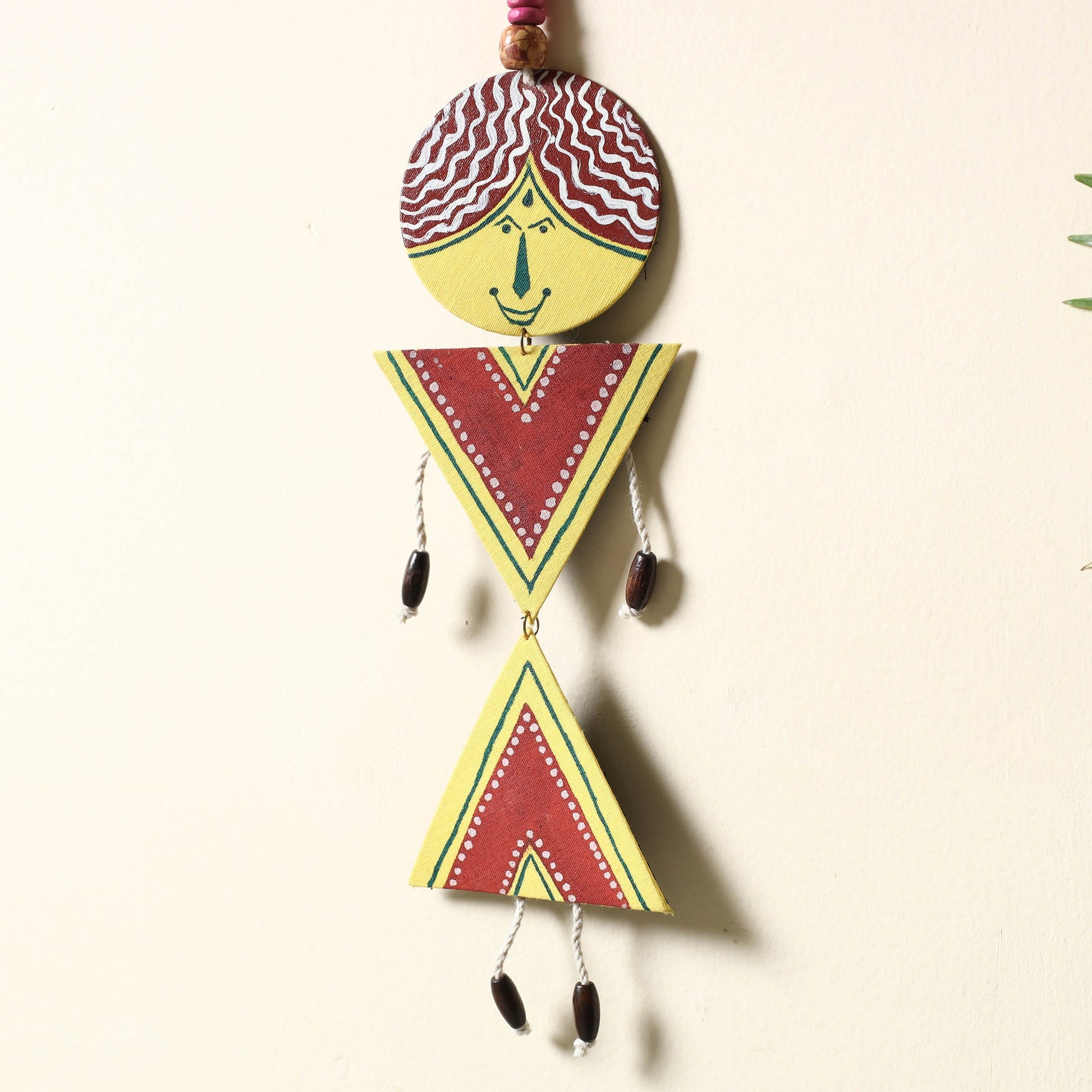 Bishnupur Handpainted Fabric Wall Hanging
