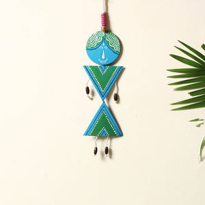 Bishnupur Handpainted Fabric Wall Hanging