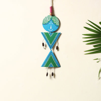 Bishnupur Handpainted Fabric Wall Hanging
