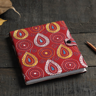 Bengal Kantha Work Handcrafted Notepad (7 x 6 in)