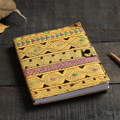 Bengal Kantha Work Handcrafted Notepad (7 x 6 in)