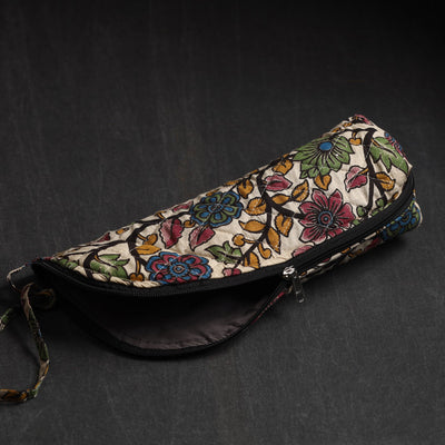 Beige - Handmade Cotton 1L Water Bottle Cover 03