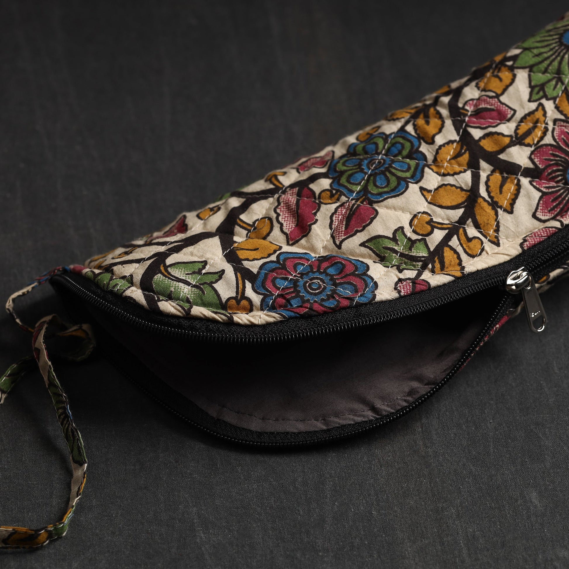 Beige - Handmade Cotton 1L Water Bottle Cover 03
