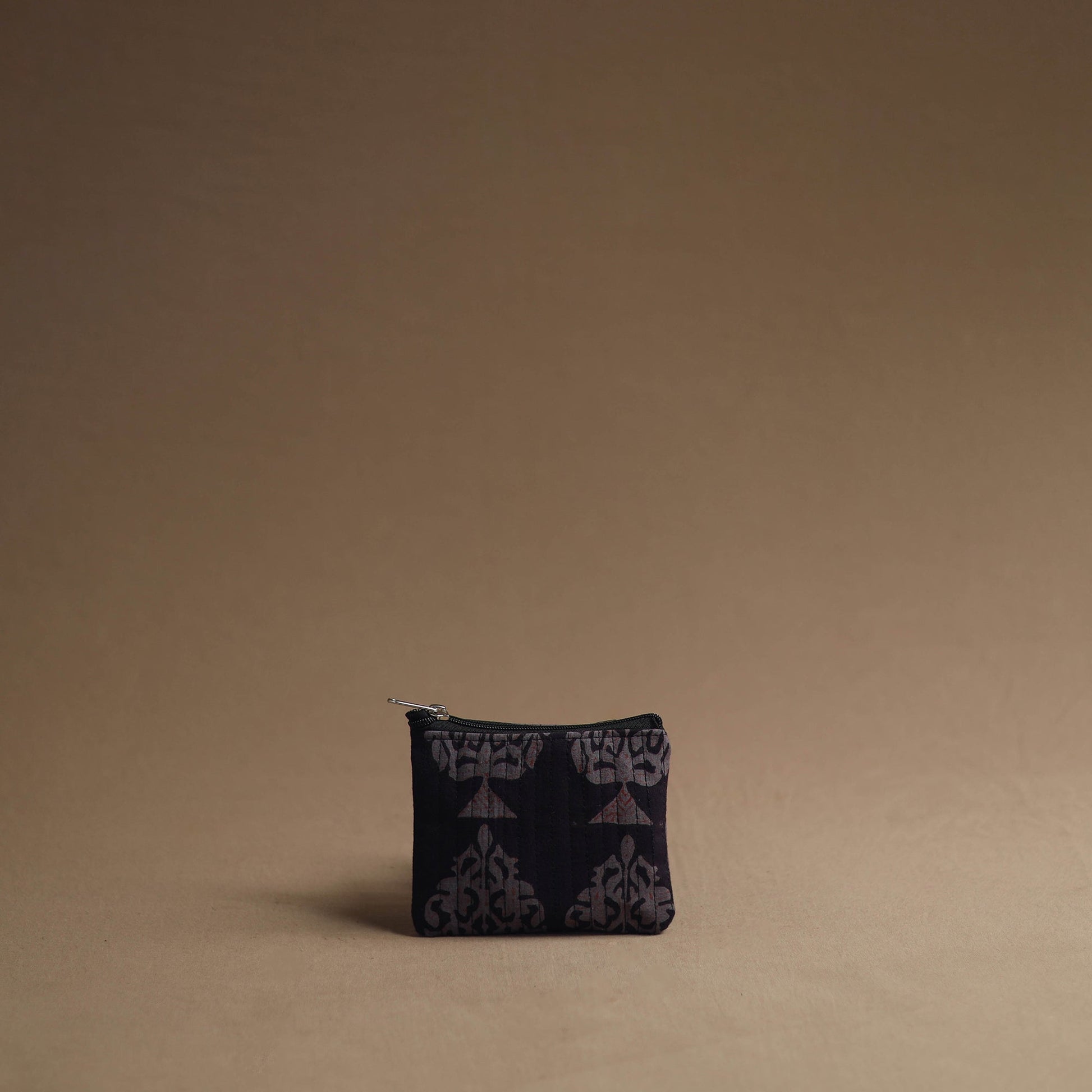 Black - Handmade Cotton Multipurpose Utility Pouches (set of 3) 39