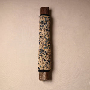 Black - Kalamkari Block Printed Handmade Fridge Handle Cover 17