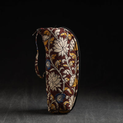 Brown - Handmade Cotton 1L Water Bottle Cover 12