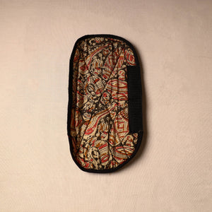 Black - Kalamkari Block Printed Handmade Fridge Handle Cover 17