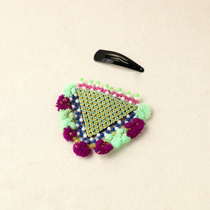 Beadwork Hair Clip with Tassels (Single) by Hodka Girls 55