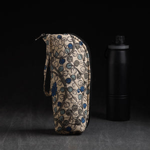 Beige - Handmade Cotton 1L Water Bottle Cover 08