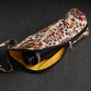 Beige - Handmade Cotton 1L Water Bottle Cover 09
