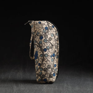 Beige - Handmade Cotton 1L Water Bottle Cover 08