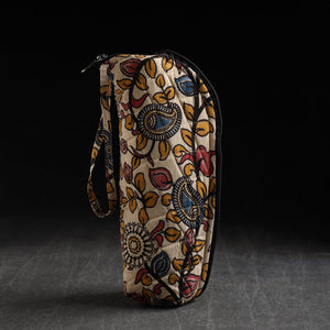 Beige - Handmade Cotton 1L Water Bottle Cover 08