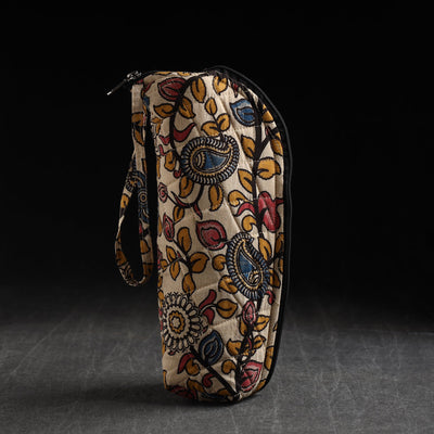 Beige - Handmade Cotton 1L Water Bottle Cover 08