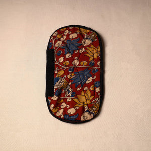 Beige - Kalamkari Block Printed Handmade Fridge Handle Cover 29