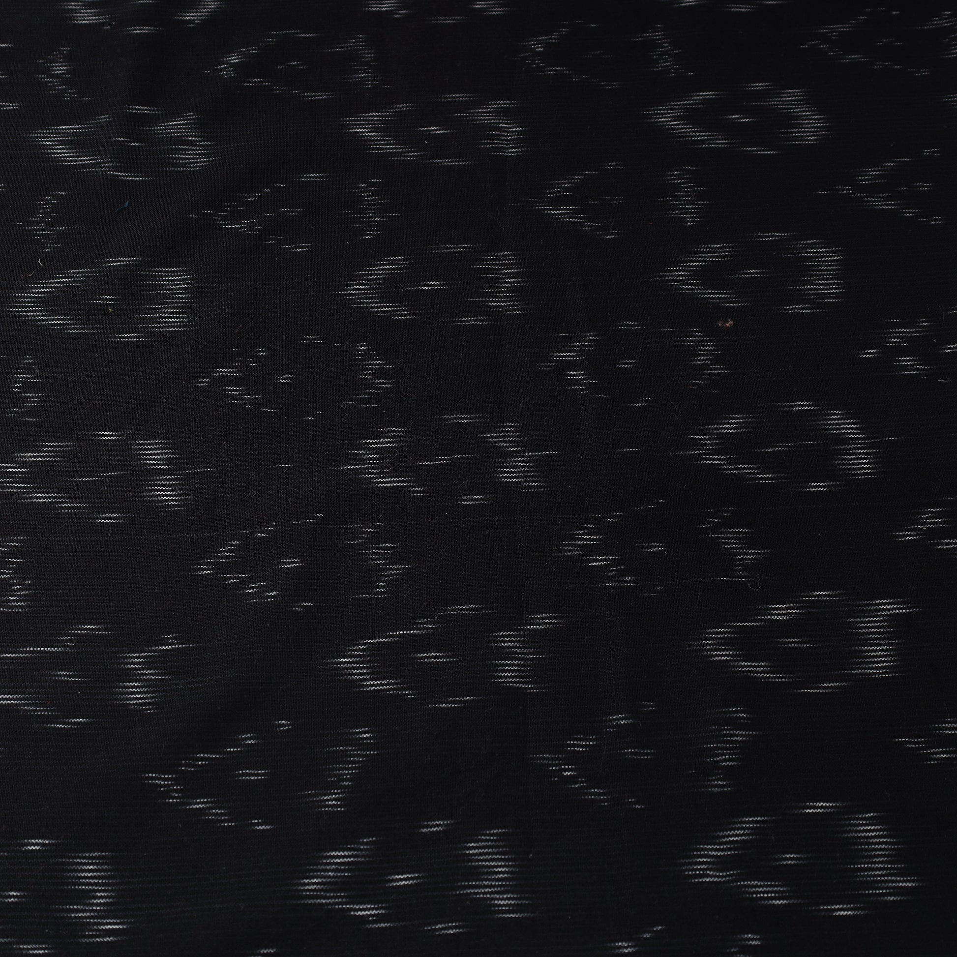 Black - Cotton Pochampally Ikat Fabric 04