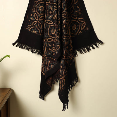 Brown - Handloom Block Print Cotton Ajrakh Towel 10