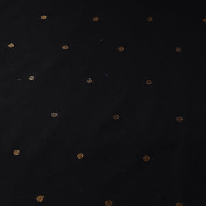 Black - Prewashed Cotton Jacquard Fabric 01