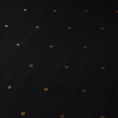 Black - Prewashed Cotton Jacquard Fabric 01