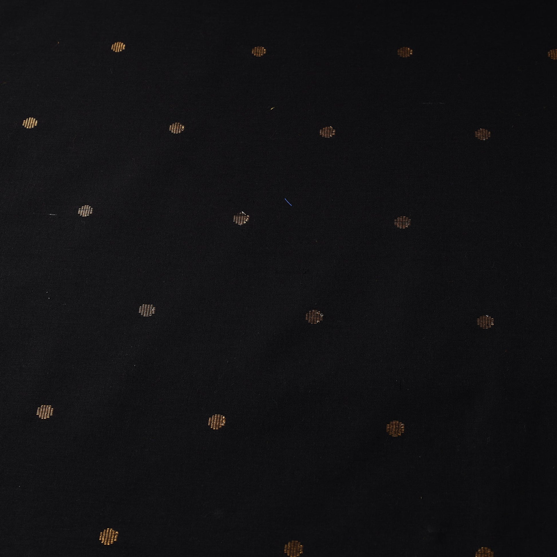 Black - Prewashed Cotton Jacquard Fabric 01