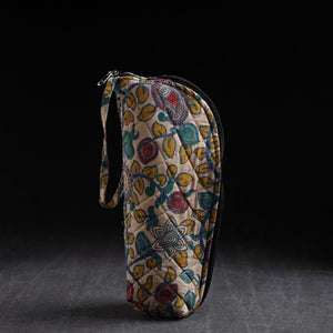 Beige - Handmade Cotton 1L Water Bottle Cover 02