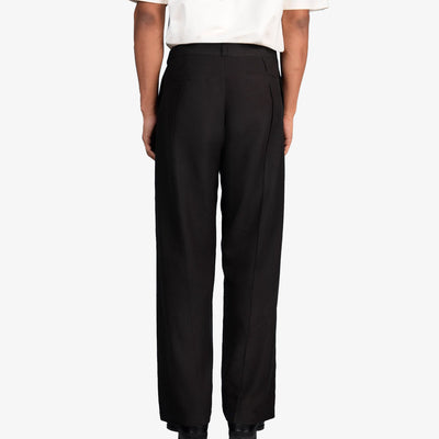 ALMOST GODS | MUNICH LINEN PANTS { BLACK