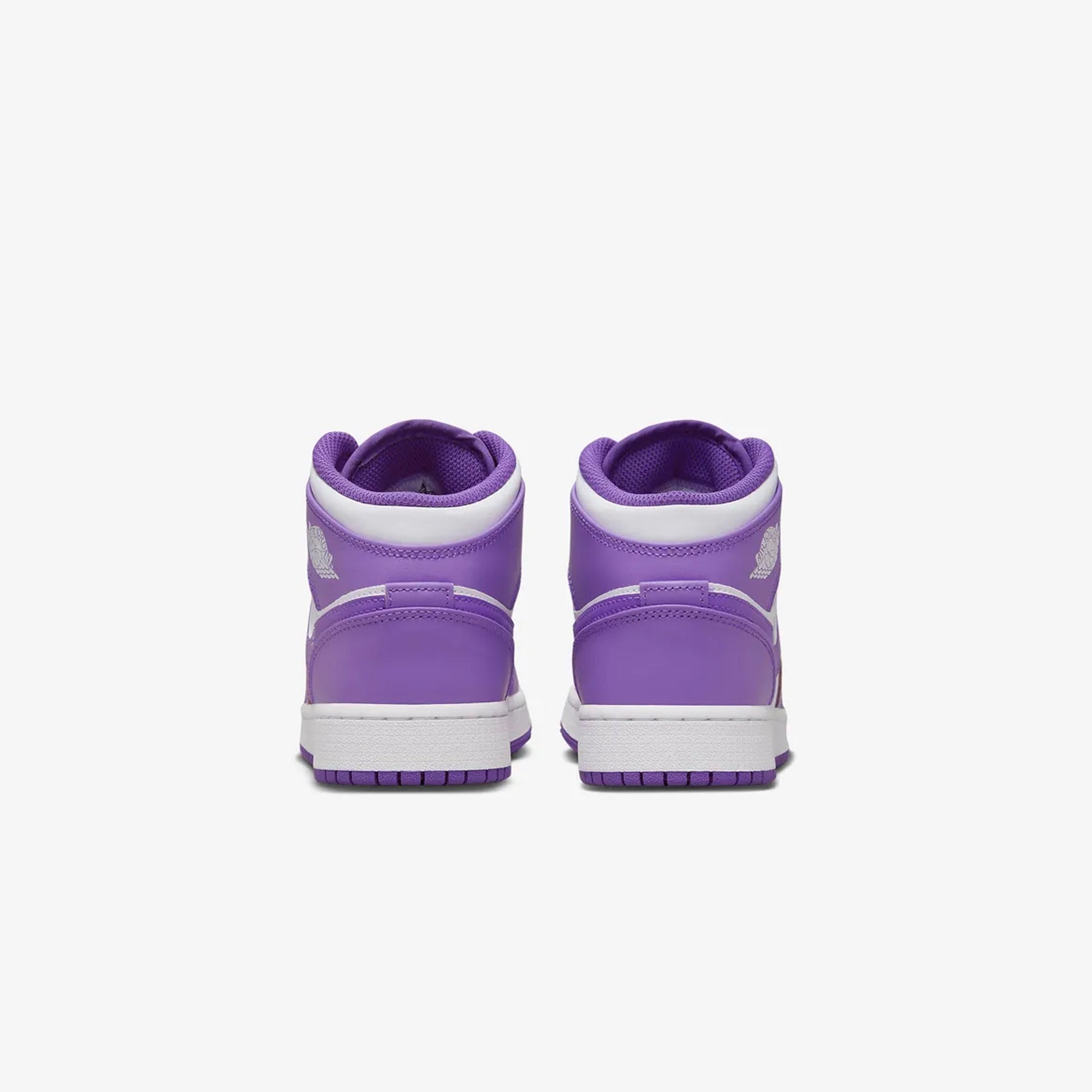 Jordan | AIR JORDAN 1 MID  { PURPLE VENOM/WHITE