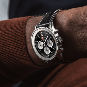 Breitling Navitimer B01 Chronograph Black Dial Men 43mm