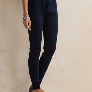 trueBrowns Navy Woollen Leggings