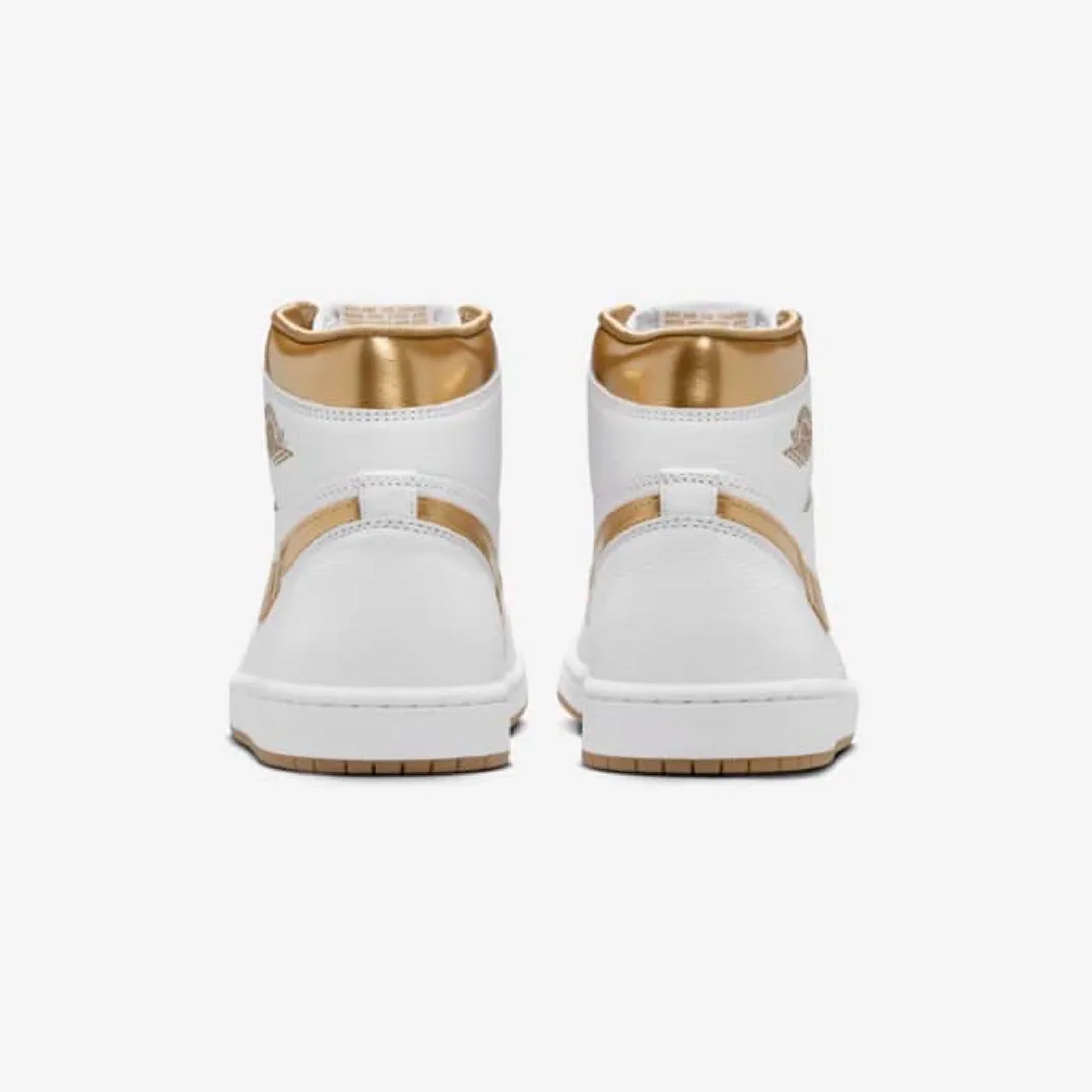 Jordan | AIR JORDAN 1 RETRO HIGH OG  { WHITE/METALLIC GOLD-GUM LIGHT BROWN