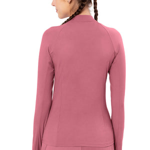 Energize Performance Full Sleeve Active Jacket - Heather Rose