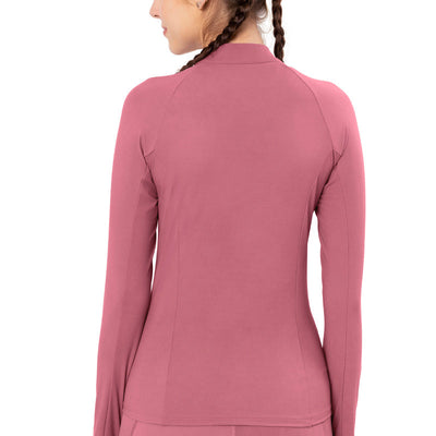 Energize Performance Full Sleeve Active Jacket - Heather Rose