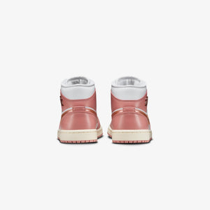 Jordan | AIR JORDAN 1 MID SE  { RED STARDUST/METALLIC COPPER-WHITE-SAIL
