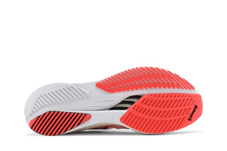 adidas Adizero Boston 10 White Black Solar Red