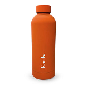 Double Walled Orange Bottle