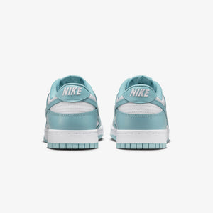 NIKE | DUNK LOW RETRO { WHITE/DENIM TURQ