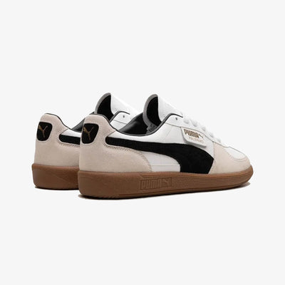 PUMA | PALERMO LTH { WHITE\VAPOR GRAY-GUM