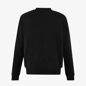ALMOST GODS | ZODIAC KNIT SWEATER IN BLACK { BLACK