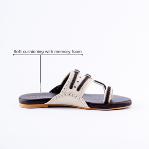 Hickory Cream Kolha Flats
