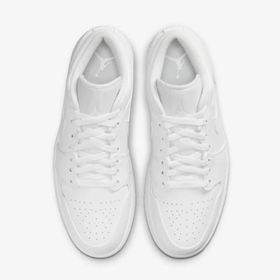 JORDAN | AIR JORDAN 1 LOW { WHITE/WHITE-WHITE